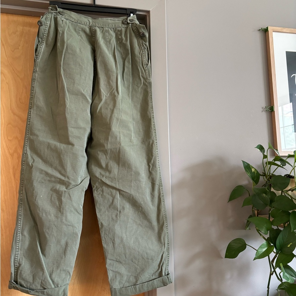 Vintage army cargos XS/S